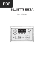 BLUETTI EB3A User Manual and Guide | PDF | Alternating Current | Power  Inverter