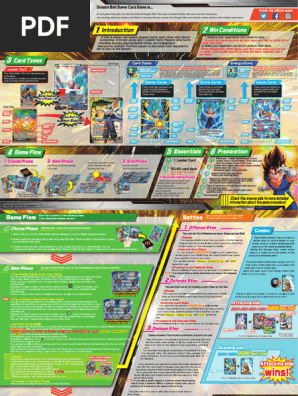 Dragon Ball Super Card Game Manual | PDF