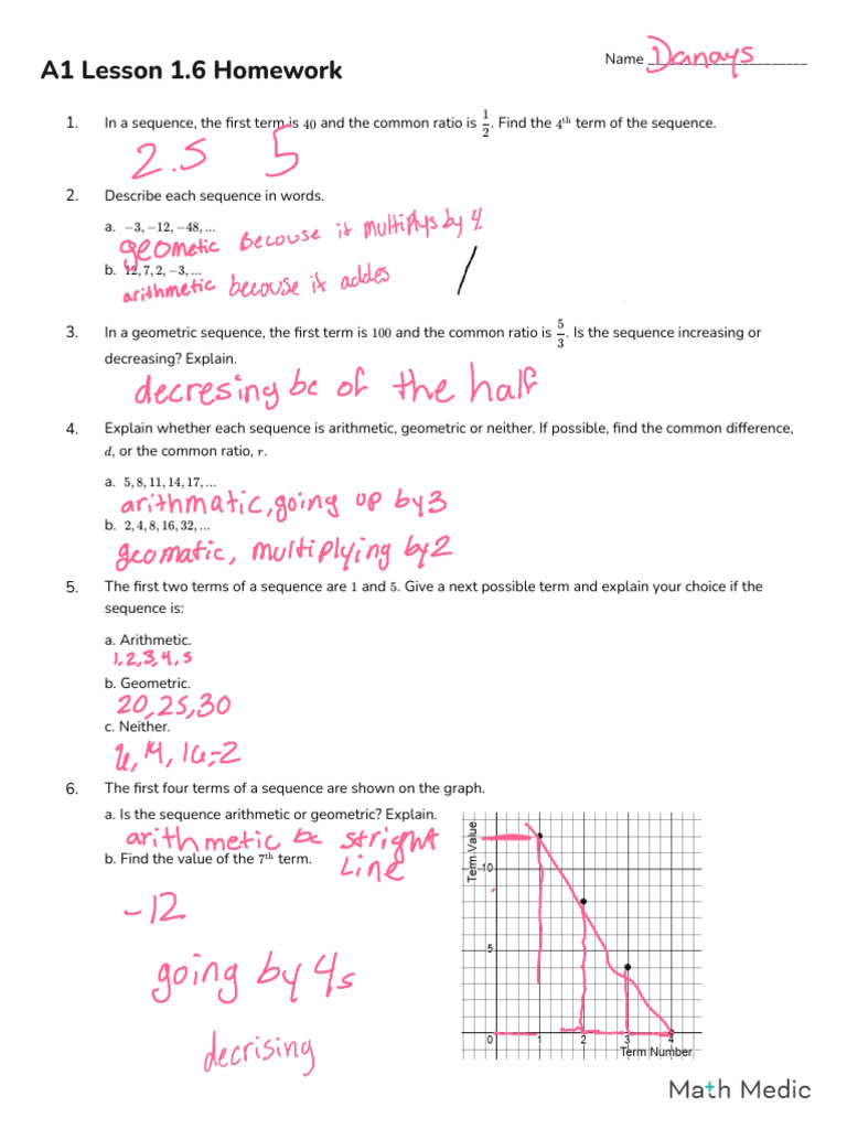 Alg+1+-+MM+1 6+practice+#1 | PDF | Numbers | Mathematics