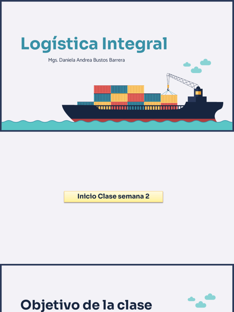 Dimensiones de la Logística Integral | PDF | Logística | Lean Manufacturing