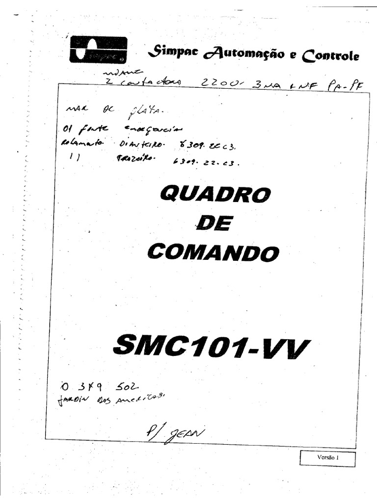 Simpac Eletem Manual e Diagrama-1 | PDF