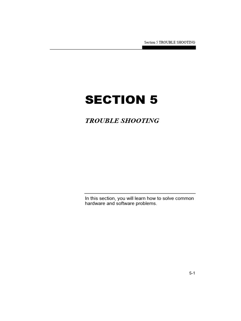 Notebook Troubleshooting Guide | PDF | Computer Keyboard | Hard Disk Drive