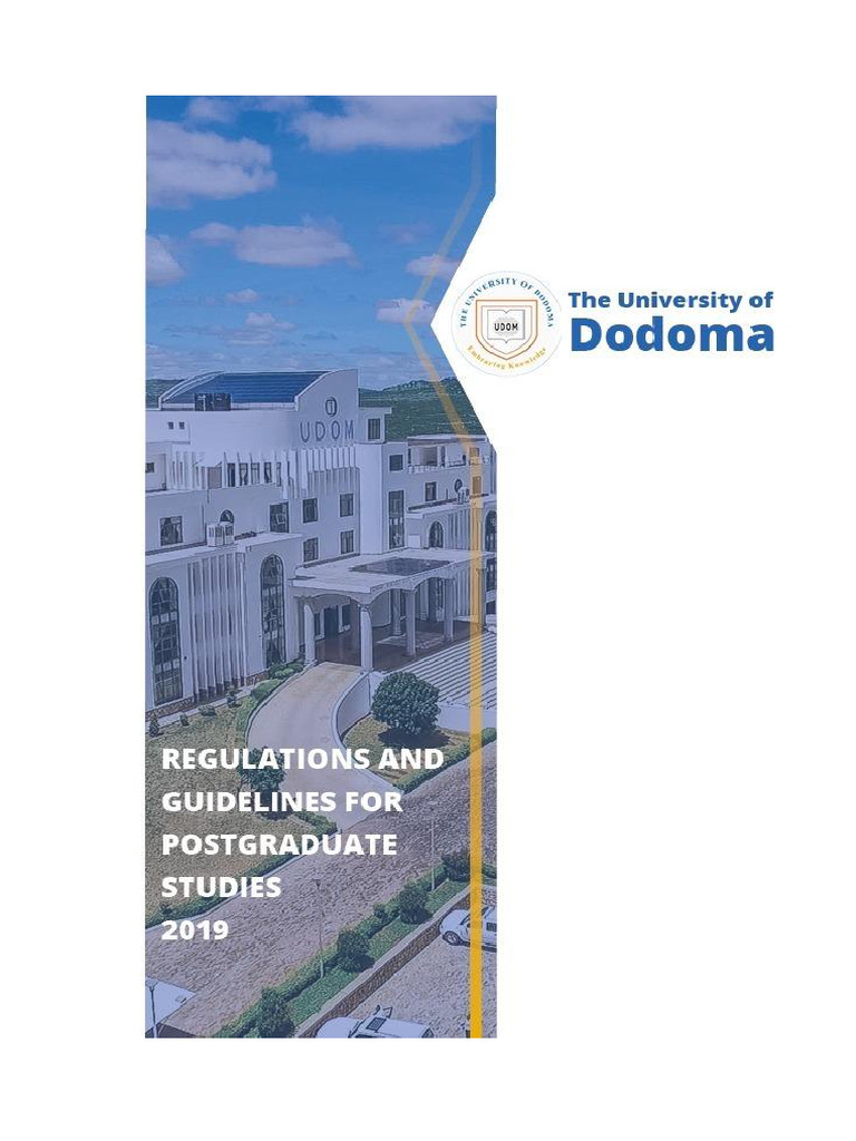 Postgraduate Studies Regulations Guide | PDF | Thesis | Academic Degree