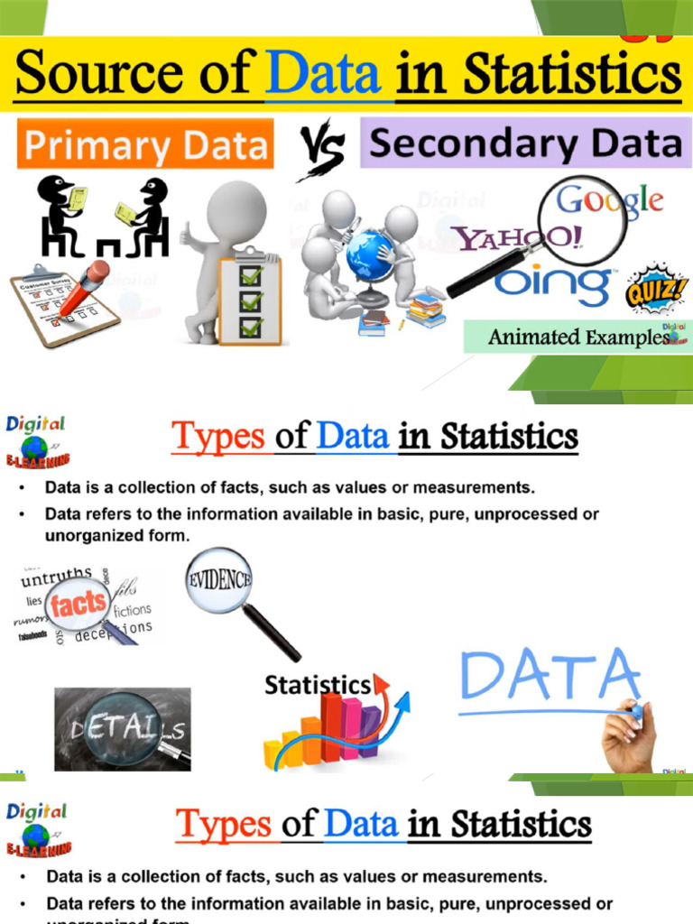 Primary vs. Secondary Data Sources | PDF