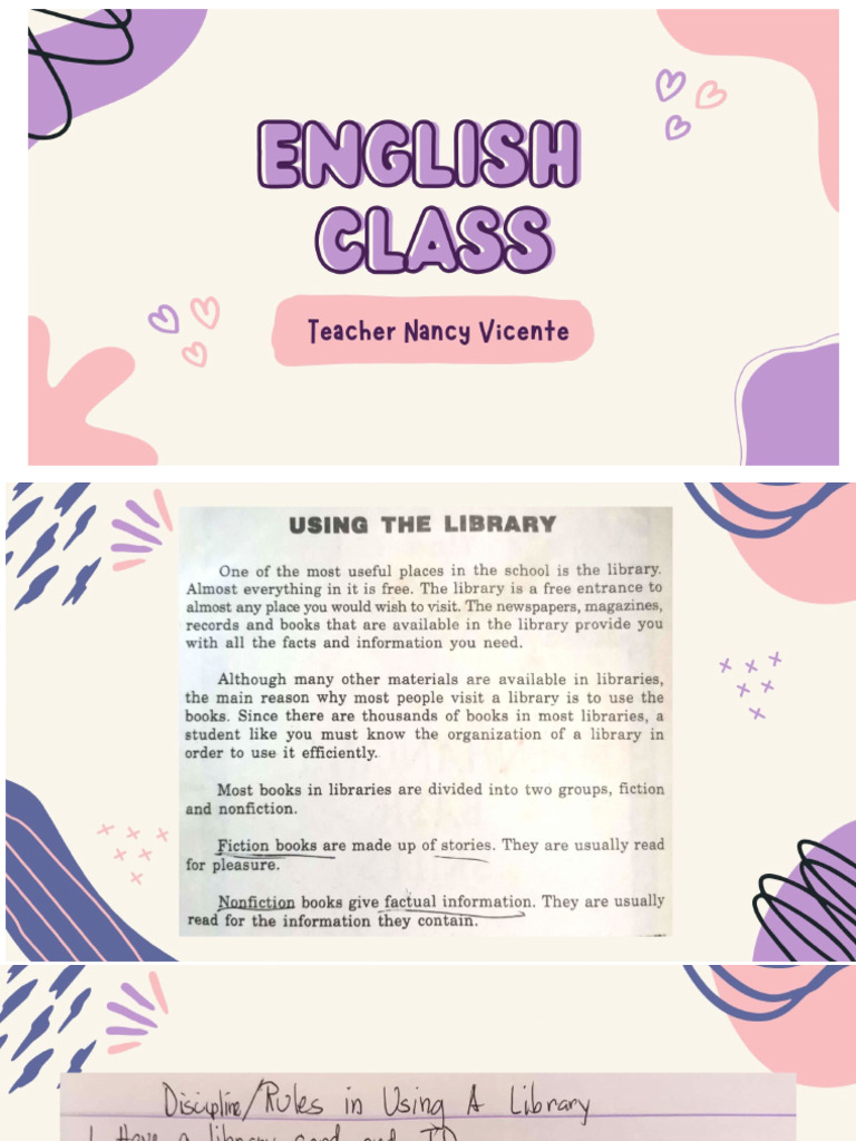 Using The Library PP | PDF