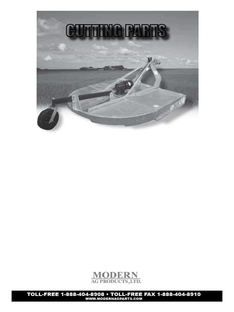 Rotary Cutter Parts and Blades Guide | PDF | Nut (Hardware) | Screw