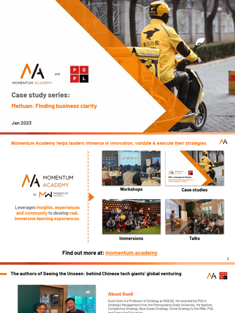 Meituan Case Study: Business Clarity Insights | PDF | Business