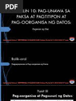 Pagsulat NG Introduction at Background | PDF