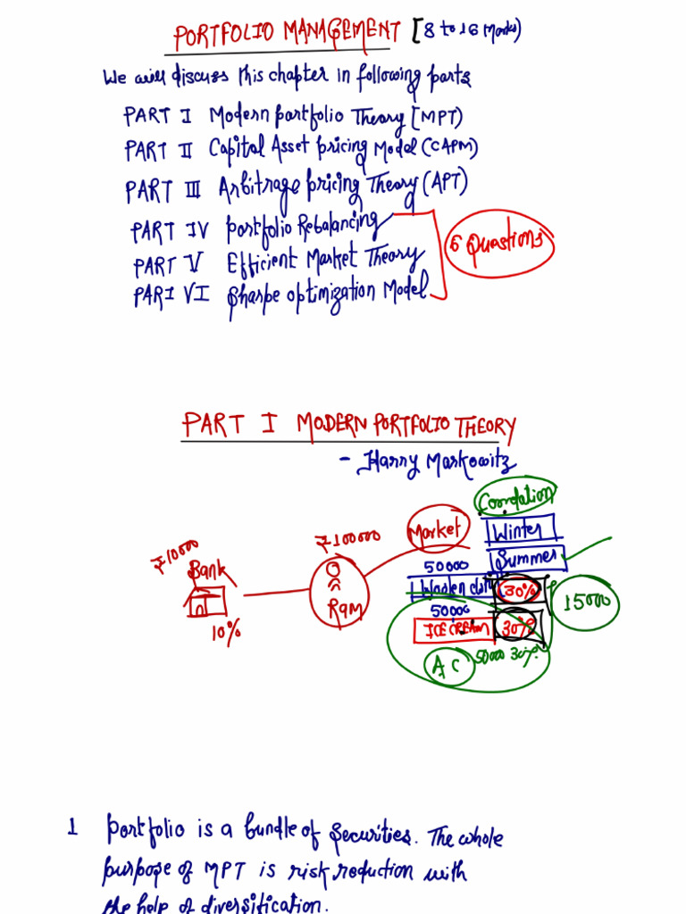 Portfolio Board Notes | PDF