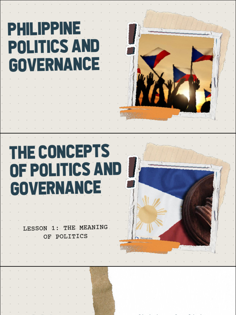 Ppg Lesson 1 Politics Pdf Science Governance