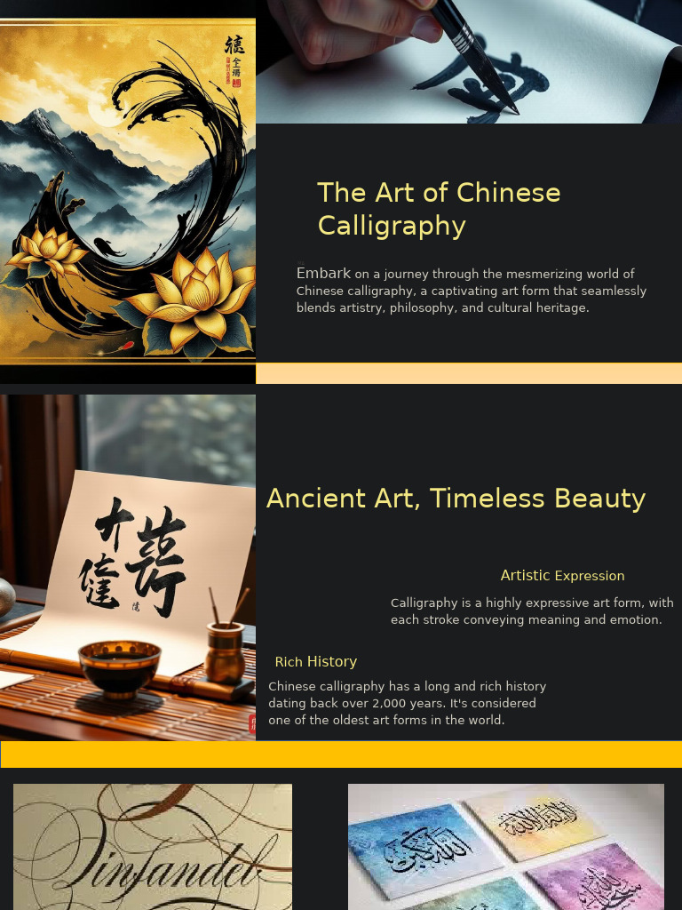 Exploring Chinese Calligraphy Art | PDF | Calligraphy