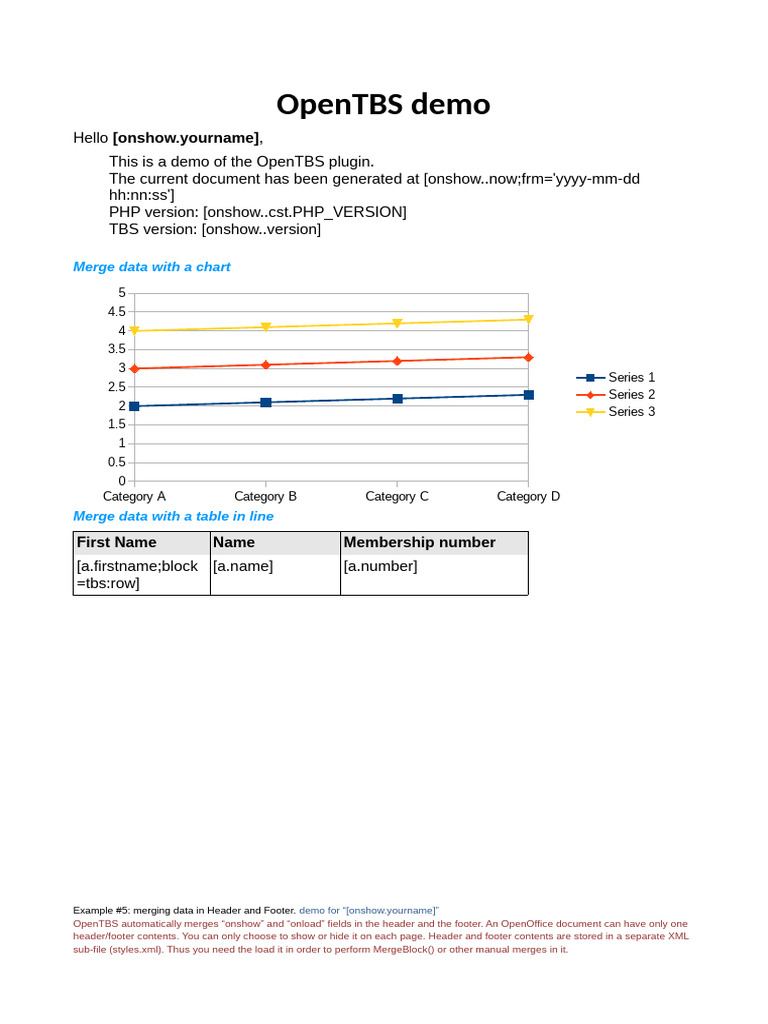OpenTBS Plugin Demo Guide | PDF | Computing | Computer Programming