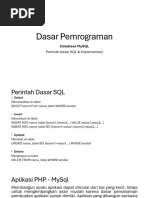 Praktikum Pemrograman Web 2: PHP & MySQL | PDF