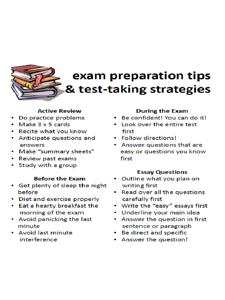 Last Minute Exam Prep Tricks Pdf