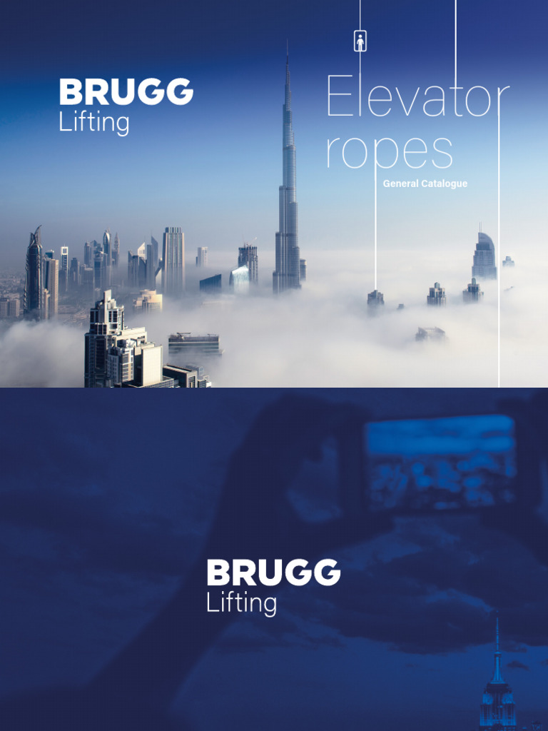 Brugg Elevator Ropes Catalog | PDF | Belt (Mechanical) | Rope