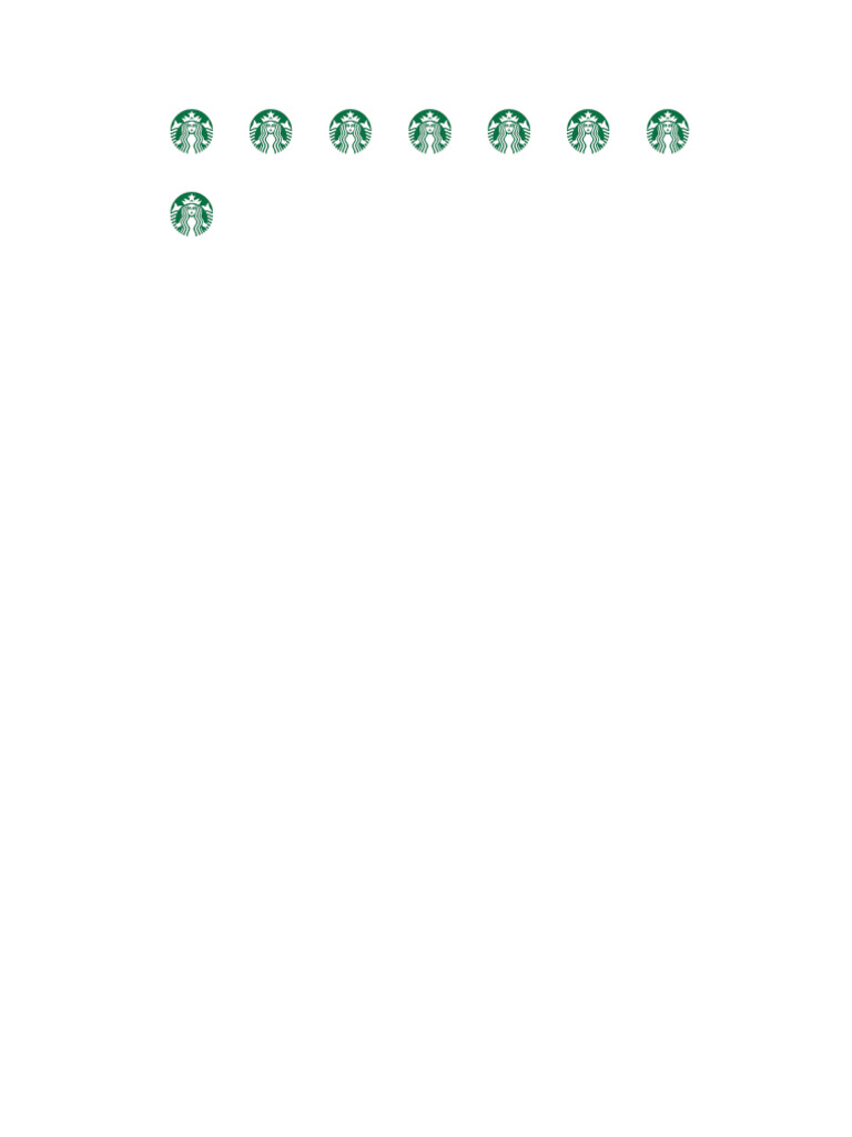 Mini Starbucks Logos | PDF