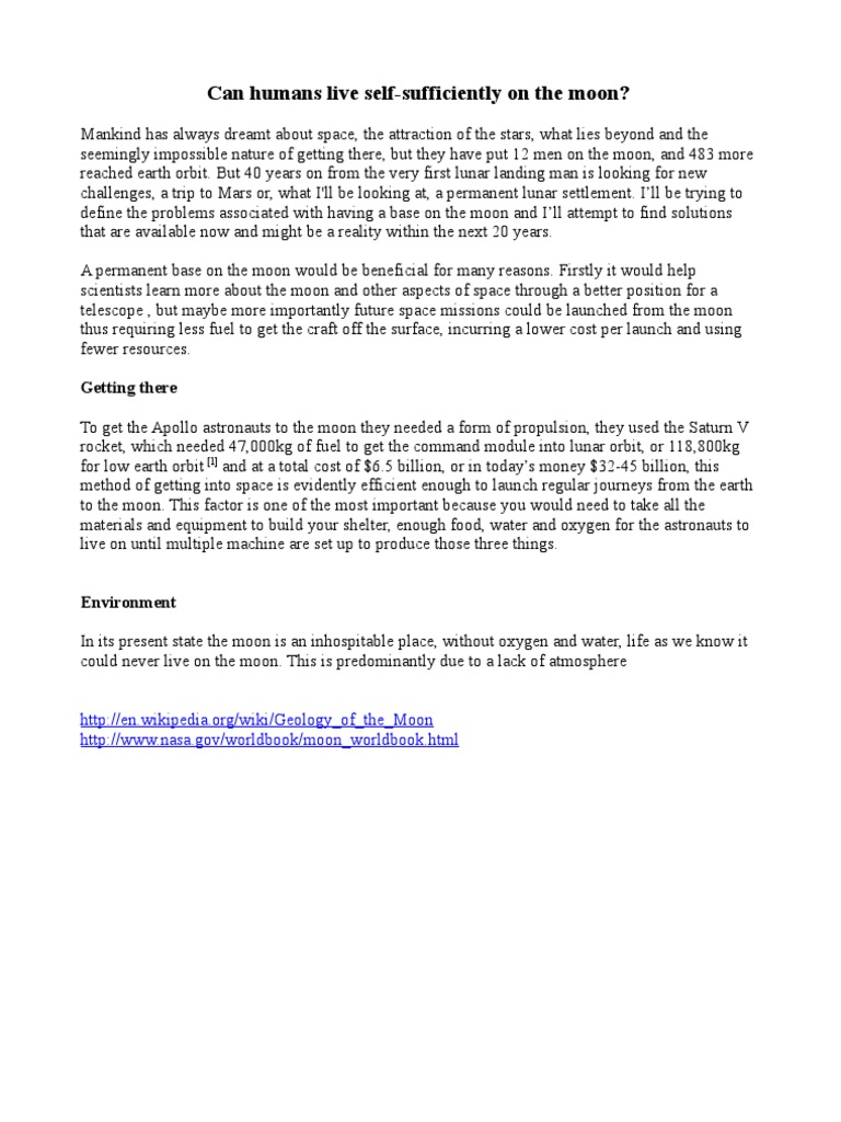 Moon Report | PDF