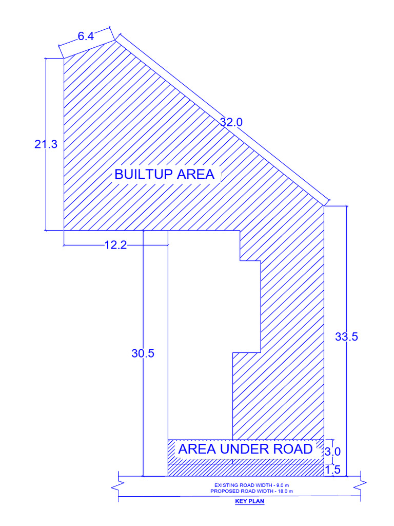 Builtup Area: Key Plan | PDF