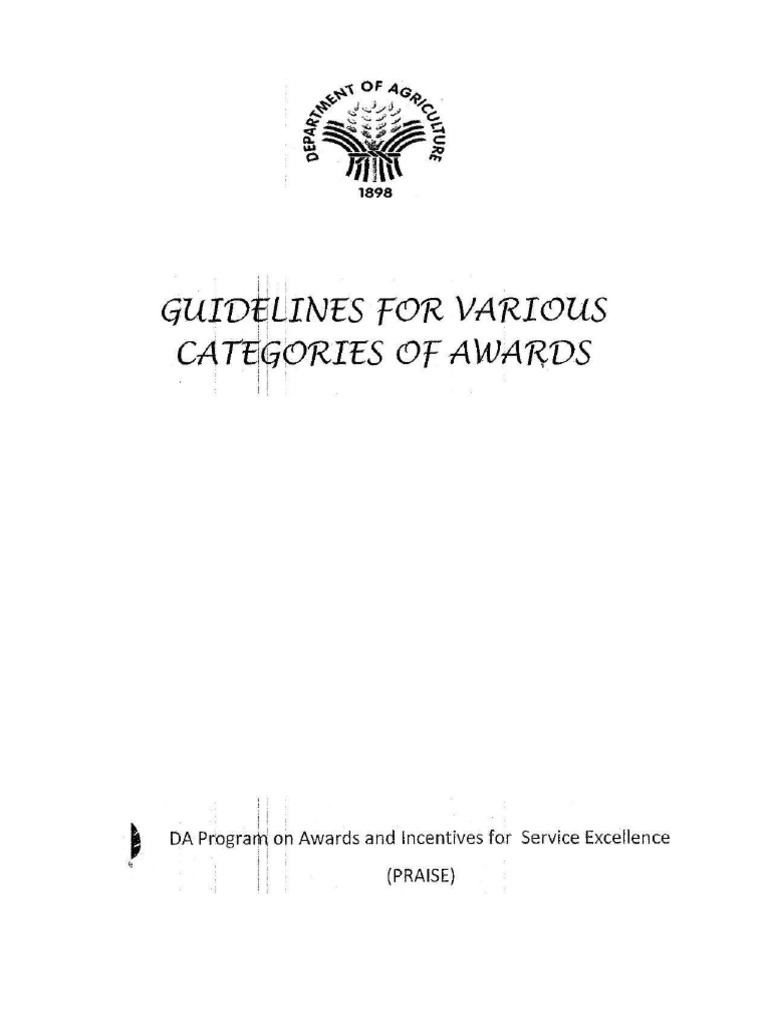 Do15 - s2019 PRAISE Criteria and Nomination Forms | PDF