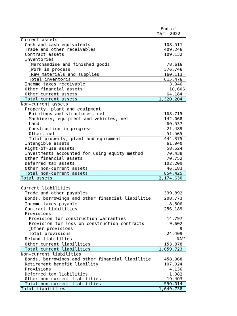 Financial Overview: Assets and Liabilities | PDF | Equity (Finance ...