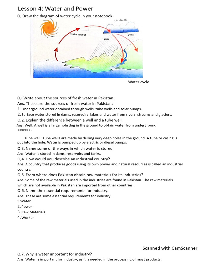 Water and Power | PDF | Water | Dam