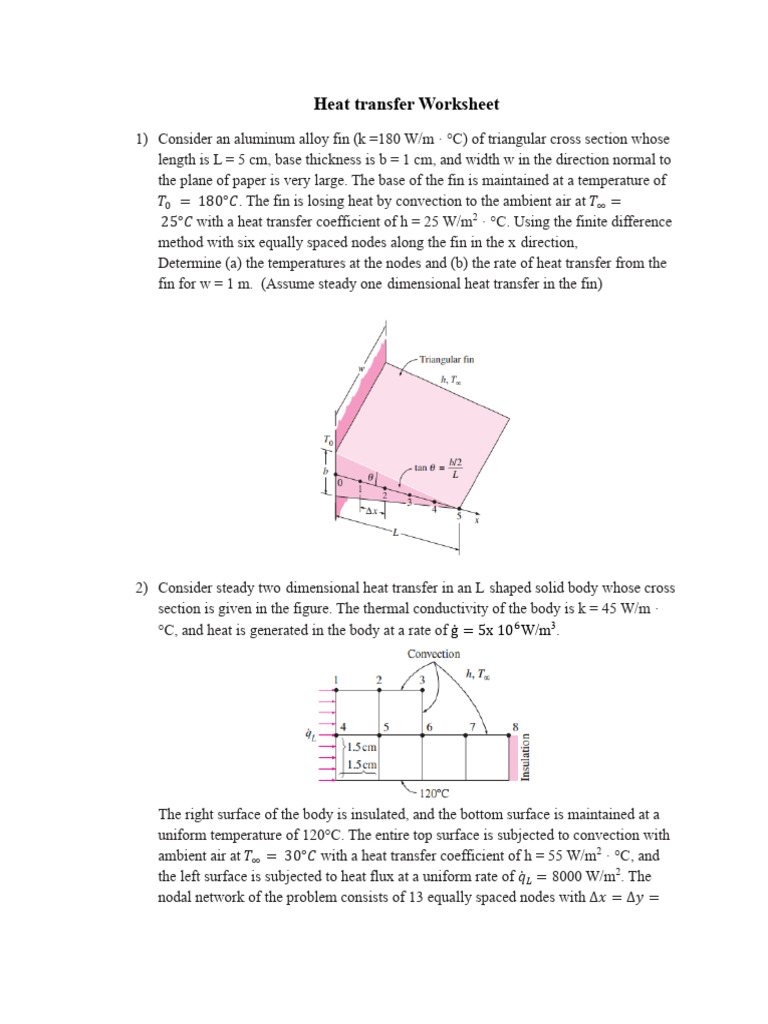 Heat Transfer Analysis and Calculations | PDF | Heat Transfer | Heat