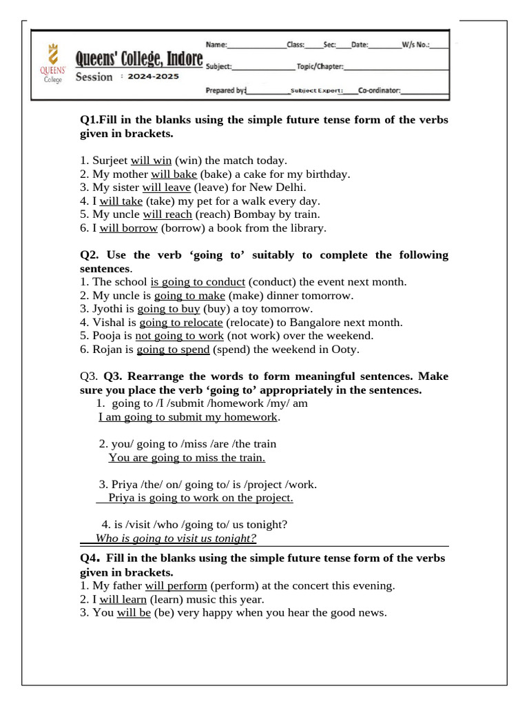l-5 Grammar (Answer Key ) | PDF | Syntax | Linguistic Morphology