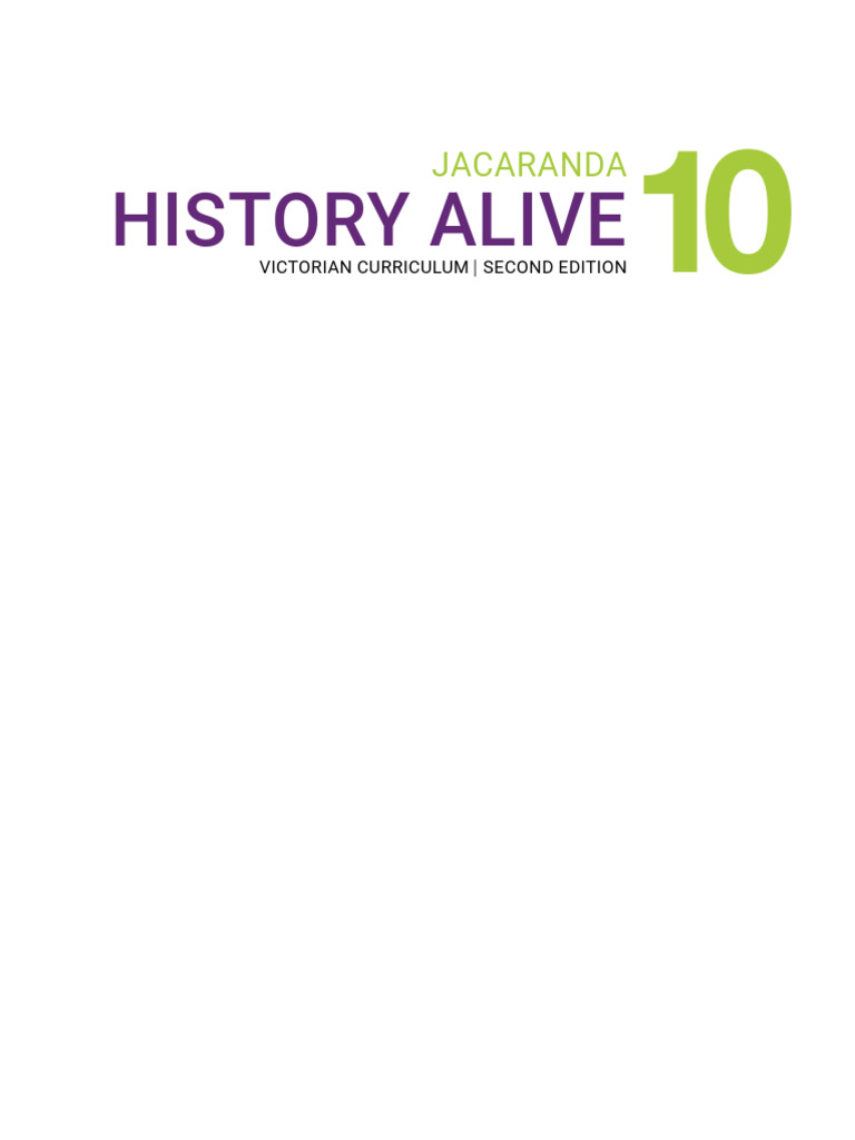 Jacaranda History Textbook Page 2 | PDF