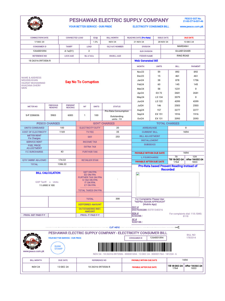 Decem Bill | PDF | Taxes | Value Added Tax