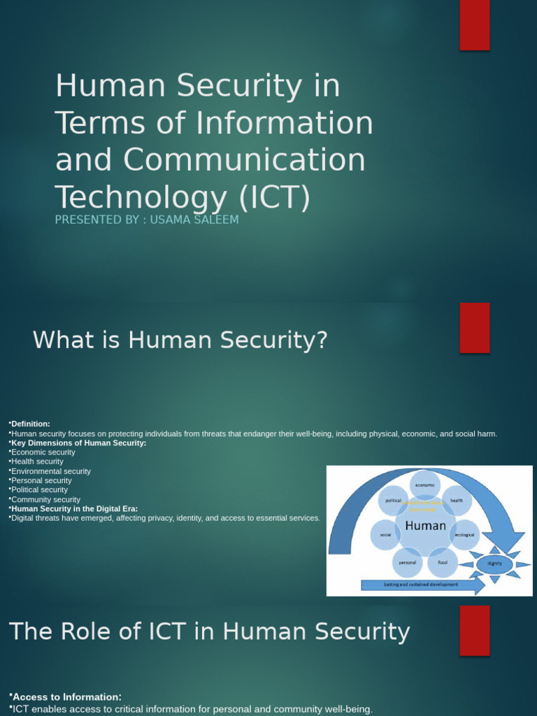Usama Saleem Presentation | PDF | Security | Computer Security