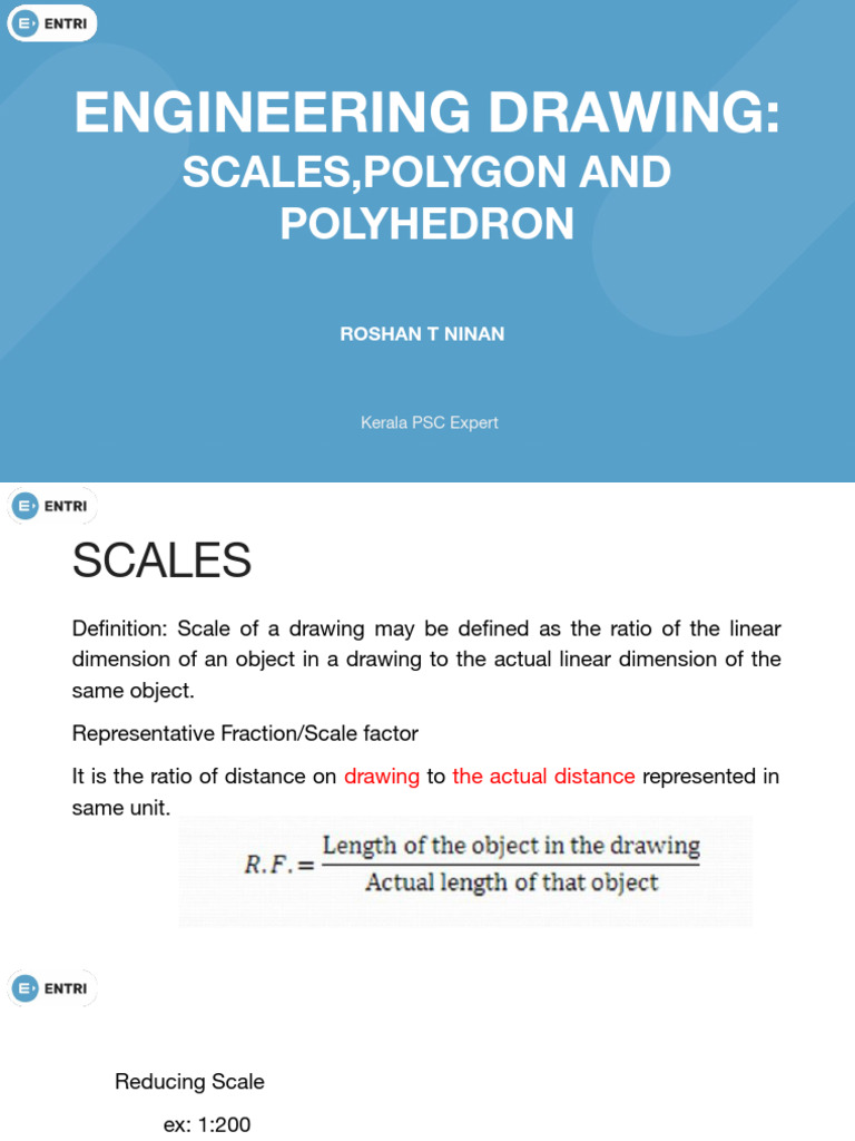 Scale Polygon and Polyhedron | PDF | Shape | Tetrahedron