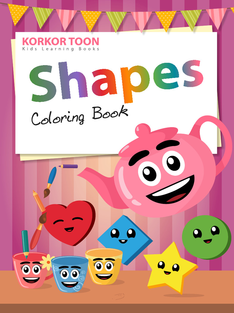 Shapes Coloring Book | PDF