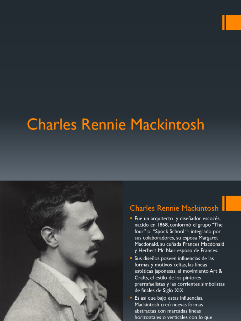 Charles Rennie Mackintosh: Estilo y Diseño | PDF