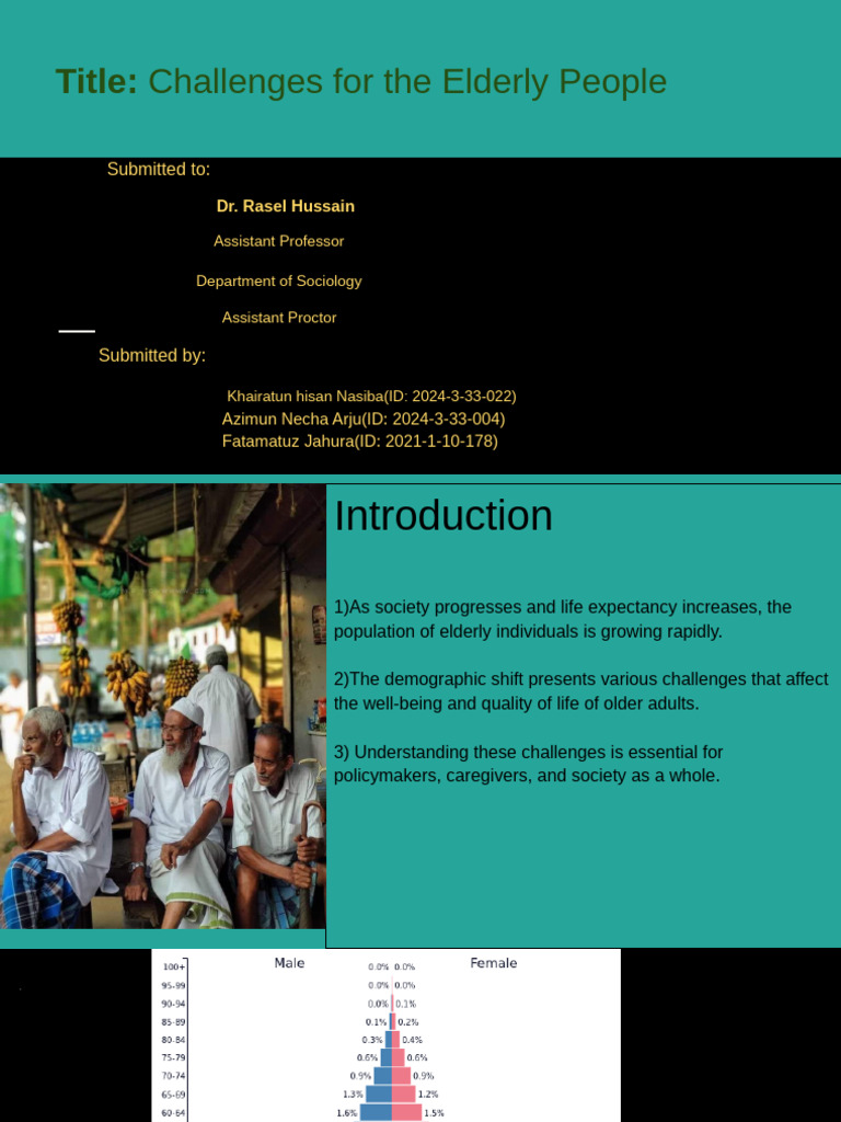 Challenges Faced by the Elderly | PDF | Dementia | Caregiver