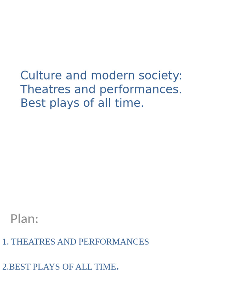 Lesson6. Culture and Modern Society | PDF