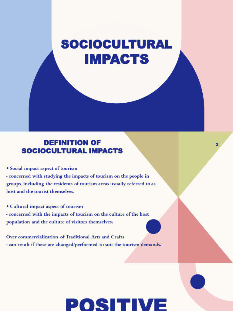 Sociocultural-impacs | PDF | Tourism | Liberal Arts Education