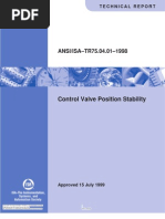 Download ISA TR750401 Control Valve Position Stability by Raul Guerra  SN81180482 doc pdf