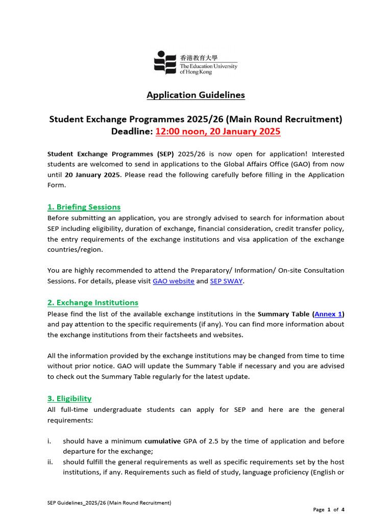 Application Guidelines SEP2526 Main RD PDF | PDF