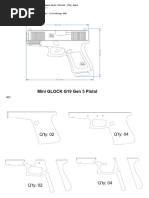 Paper Gun Templates Printable Papercraftsquare.com: New Paper Craft:
