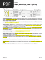ICAO Airport Signage and Markings Guide | PDF | Runway | Aviation