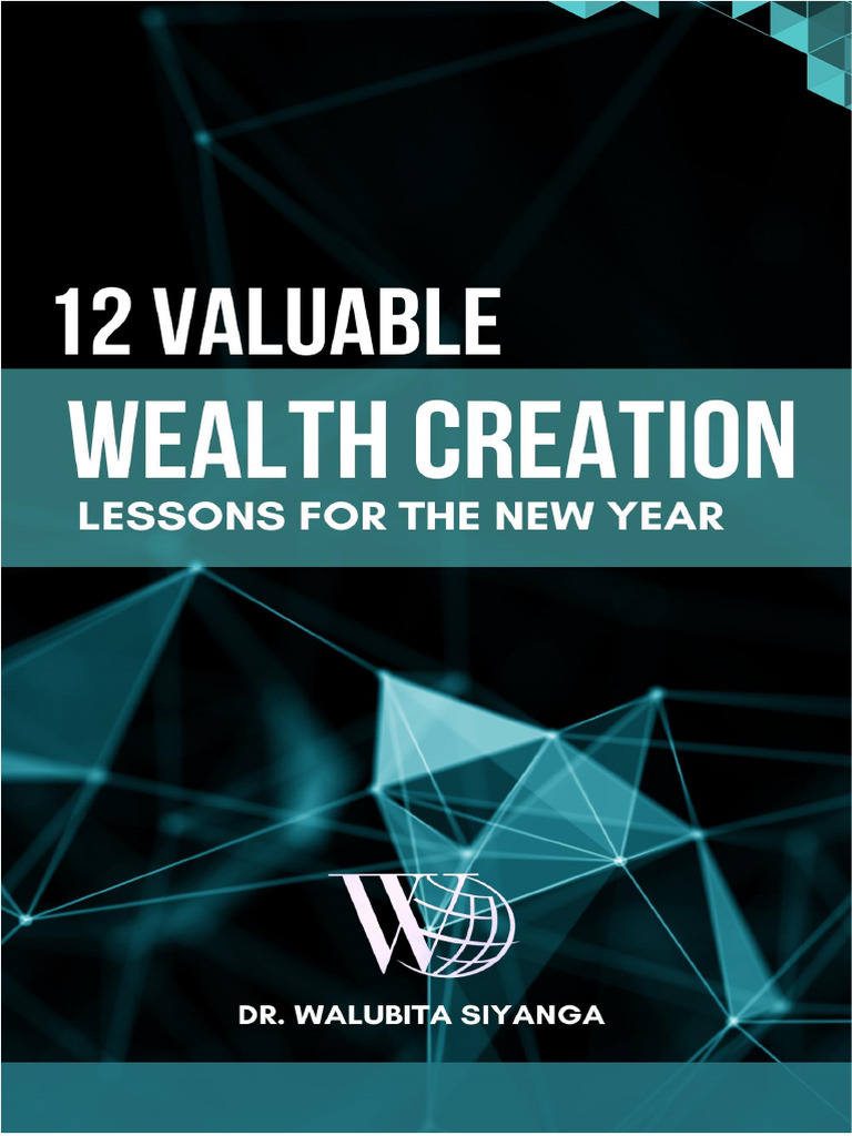 Wealth Creation Lessons for 2023 PDF Mindset Entrepreneurship