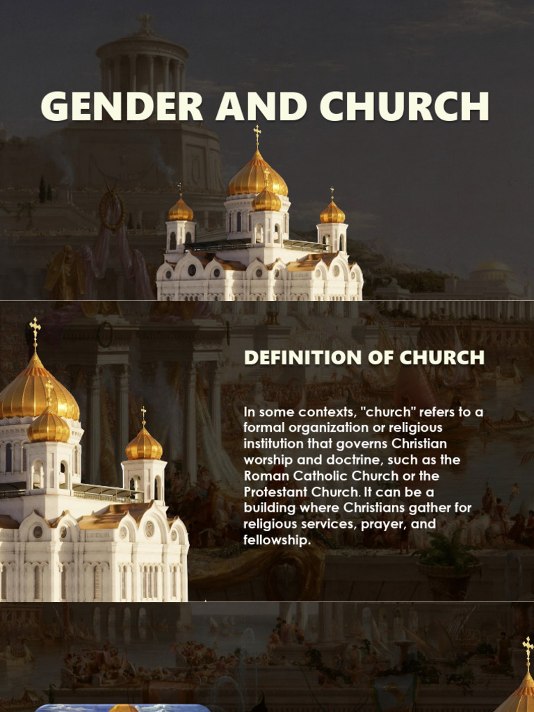 Gender Perspectives in the Church | PDF