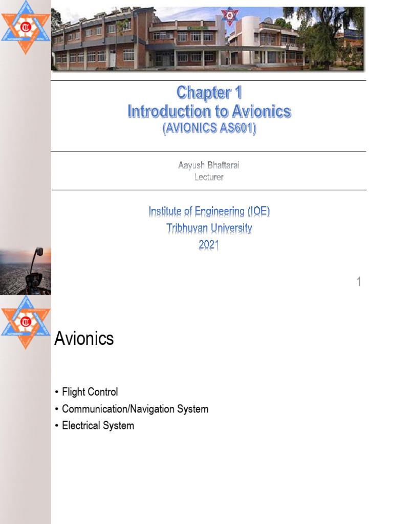 Overview of Avionics Systems and Components | PDF | Avionics | Lift (Force)