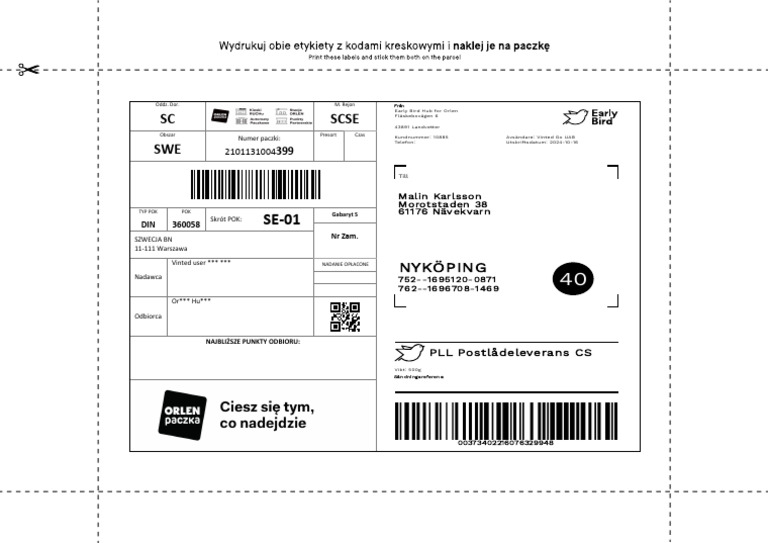 Vinted Etykieta 11035659771 | PDF