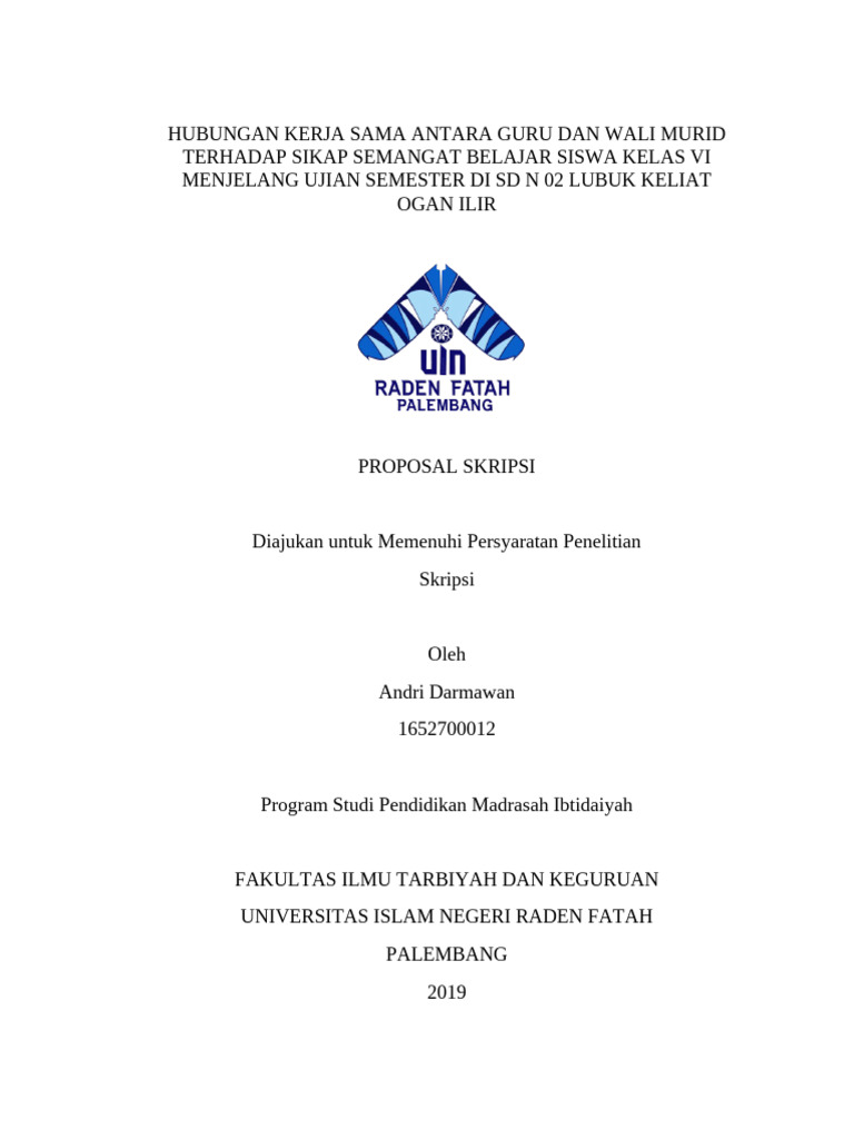 Cover, Dafsi Andri | PDF