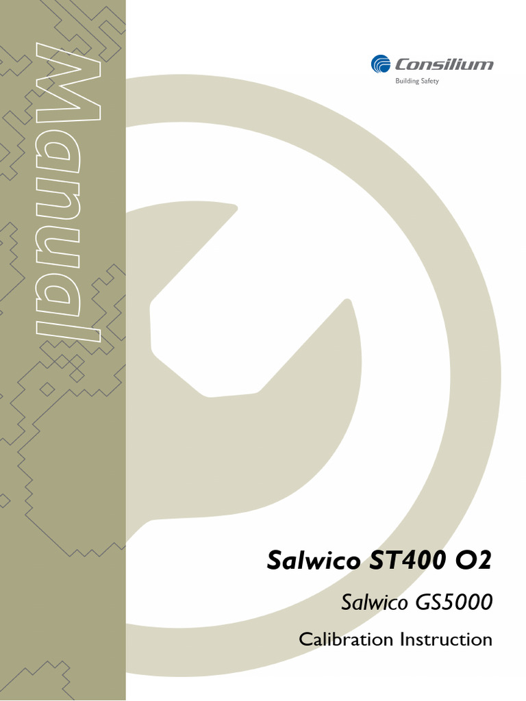 Salwico ST400 O2 - Calibration Instruction | PDF | Sensor | Calibration