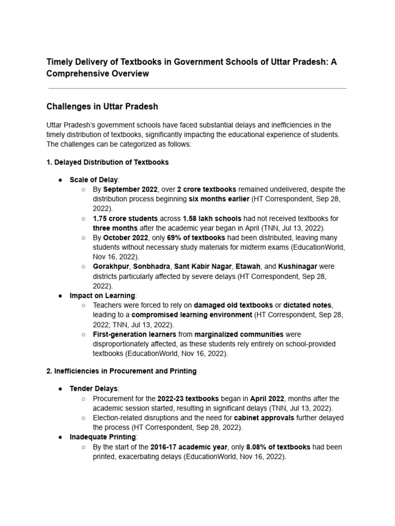 Textbook Distribution Challenges in UP | PDF | Procurement