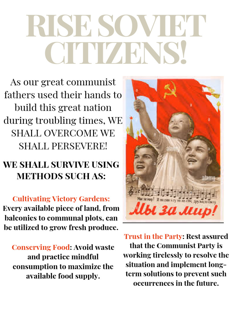Soviet Press Release AMUN | PDF