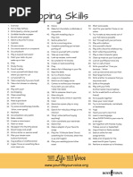 101 Ways To Spend Time at A Sleepover | PDF | Leisure
