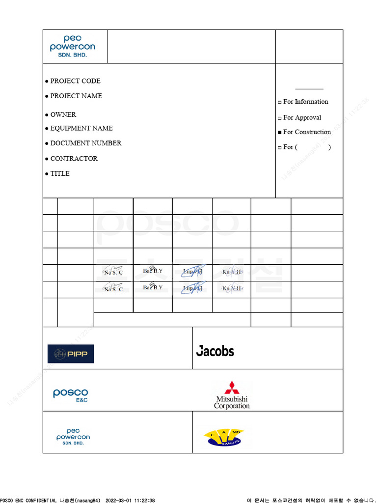 0-WD700-CE620-00001 - Rev 0 - Method Statement For Installation ...